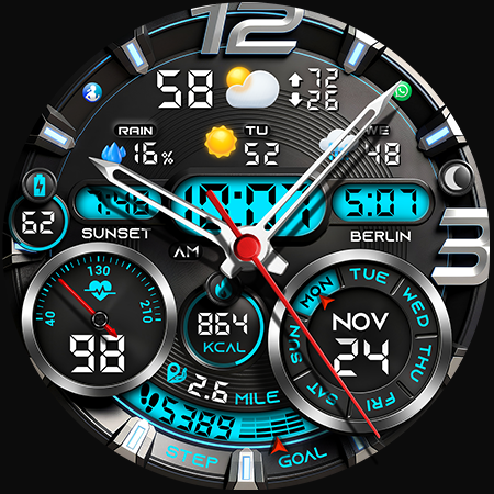 PER32 Ultra Hybrid Watch Face