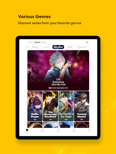 Tapas – Comics and Novels