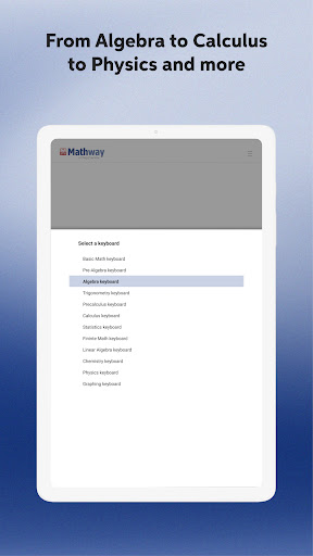 Mathway: Scan & Solve Problems