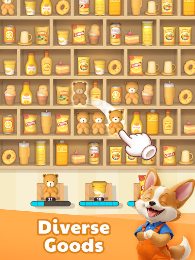 3D Goods Store: Sorting Games