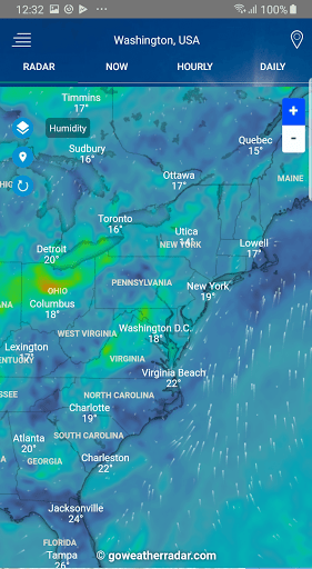 Weather Radar - Windy, rain ra