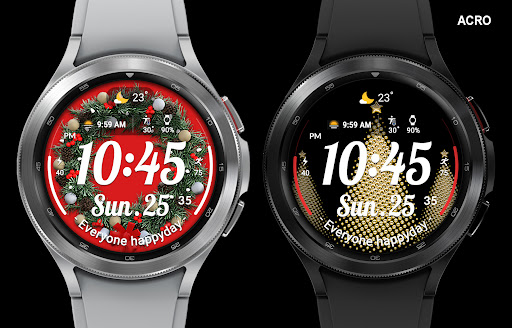 ACRO Happy Christmas Watchface