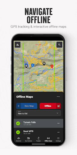 onX Backcountry Trail Maps GPS