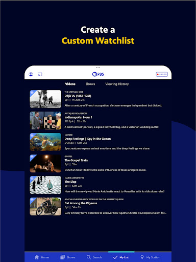 PBS: TV Shows & Documentaries