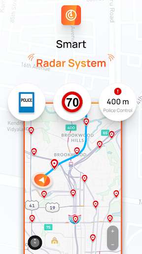 Radar, HUD, Map, Speed Camera