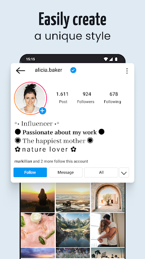 Letter Fonts - Stylish Text