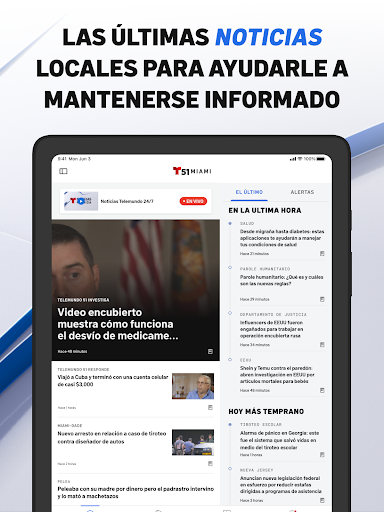 Telemundo 51 Miami: Noticias
