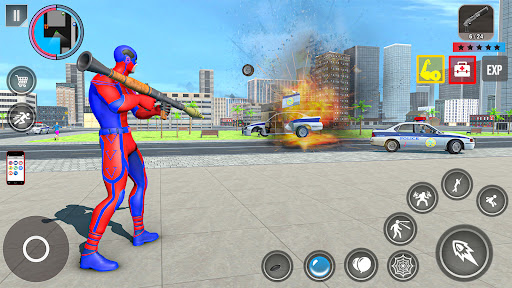 Rope Action City Fighting Game