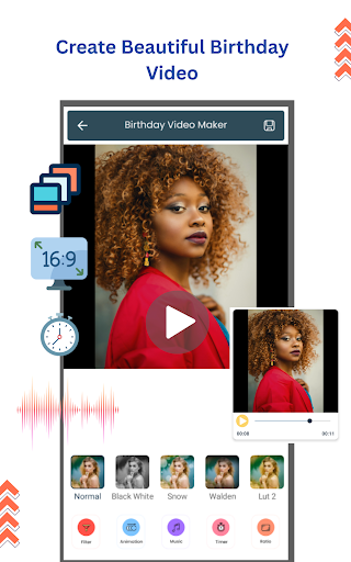 Birthday video maker