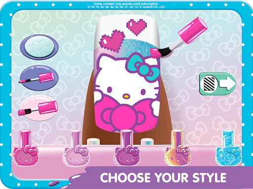 Hello Kitty Nail Salon