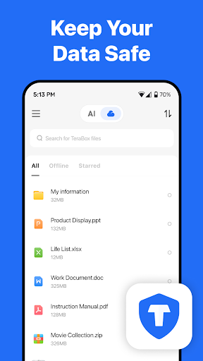 TeraBox: 1TB Cloud & AI Space