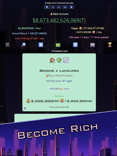Idle Trillionaire: Money Game