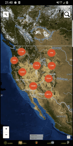 BLM Public Lands Map Guide USA