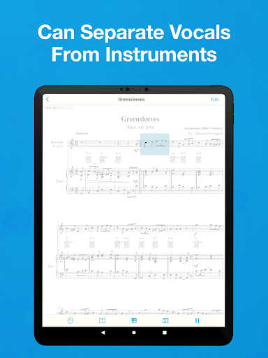 Sheet Music Scanner & Reader