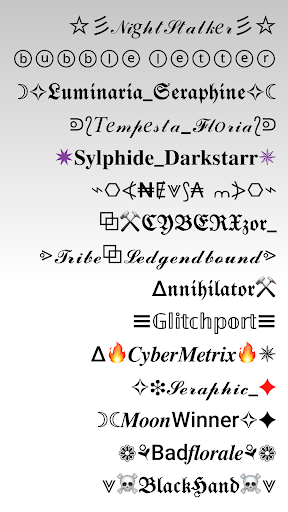 ArtFonts: Stylish Text