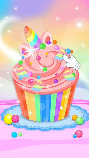 Unicorn Cake Cooking Games 2-6