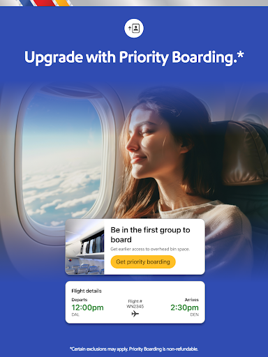 Southwest Airlines: Travel App