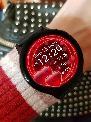 Sweet Hearts Watch Face