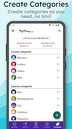 MyMoney Pro - Expense & Budget