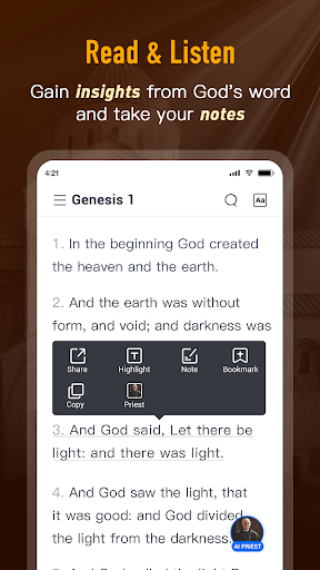 Bible Daily, KJV Bible + Audio