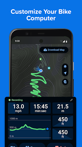 Bikemap: Cycling Tracker & GPS