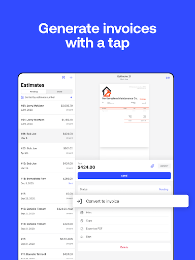 Invoice2go: Easy Invoice Maker