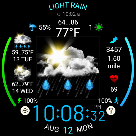 Weather watch face W5.5