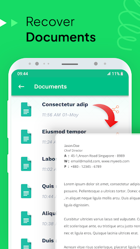Recover Deleted Messages