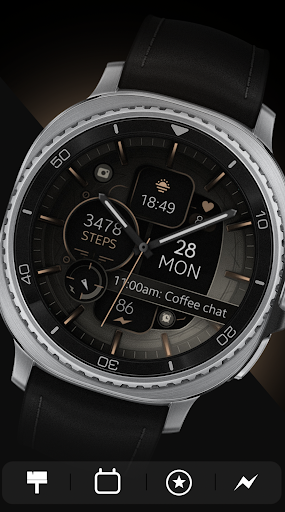 Dream 132 bronze watch face