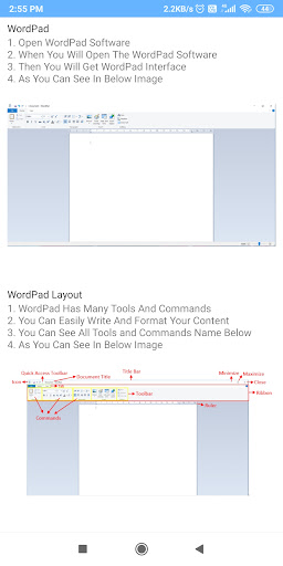 WordPad - Easy To Learn
