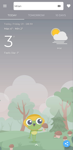 TheFrog: Weather app