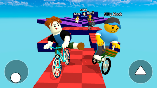 Obby bike: Parkour Adventure