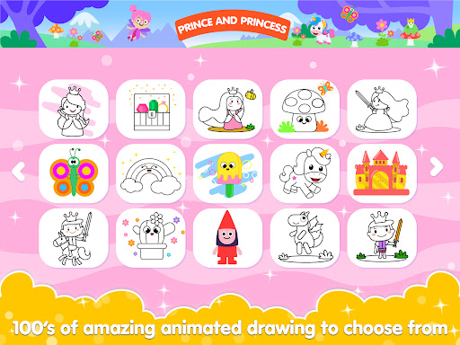 Coloring and Drawing For Girls