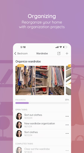BeTidy: Home Cleaning Schedule