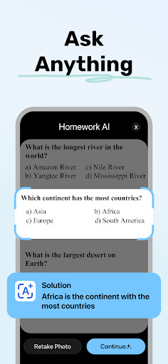 Homework AI - Math & Essay App