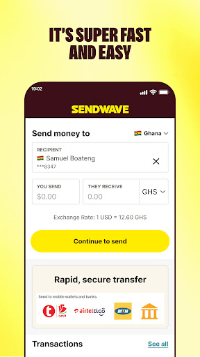 Sendwave: Send Money Abroad