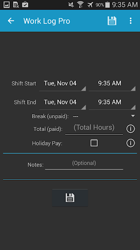Work Log Pro