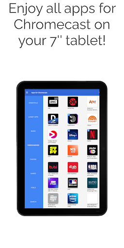 Apps for Chromecast & TV