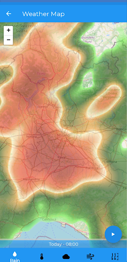 TheFrog: Weather app