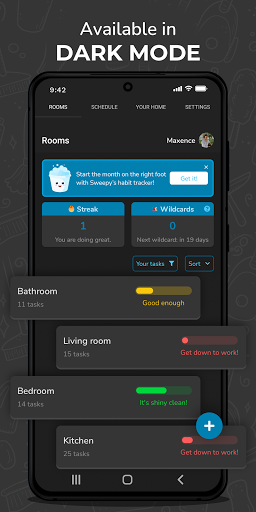Sweepy: Home Cleaning Schedule