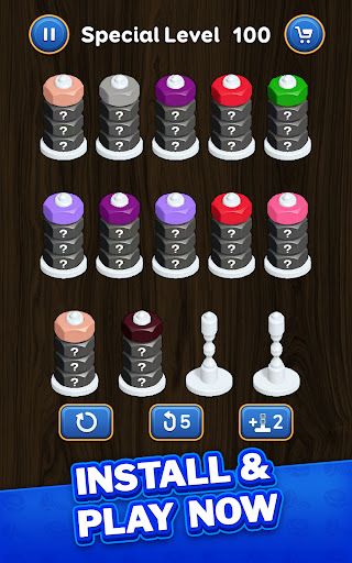 Nut Sort Puzzle - Color Sort