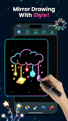 Magic Doodle: Glow Art Drawing