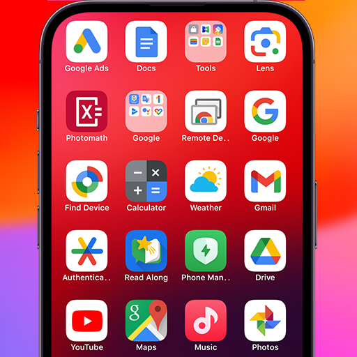 OS Launcher 18 - Phone 16 Max
