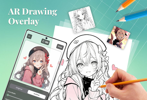 AR Drawing: Trace & Sketch