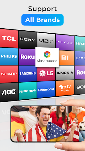 Cast to TV, Chromecast & Roku