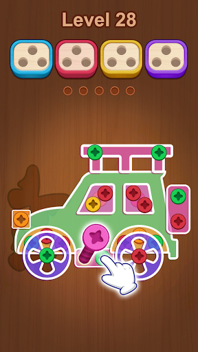 Woodbolt Sort: Nuts & Screws