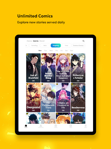 Tapas – Comics and Novels