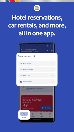 Southwest Airlines: Travel App