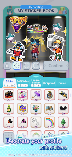 Disney Pixel RPG