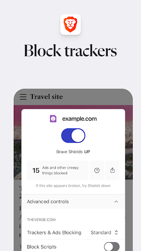 Brave Private Web Browser, VPN